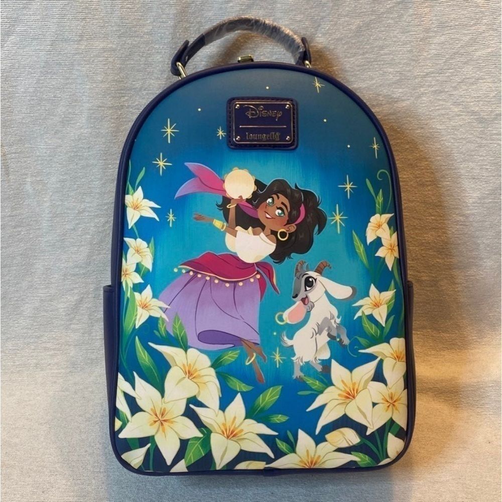 NWT Loungefly & Disney's The Hunchback of Notre Dame Esmerelda Backpack
